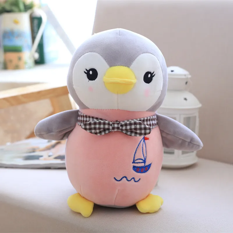 cute plush penguin