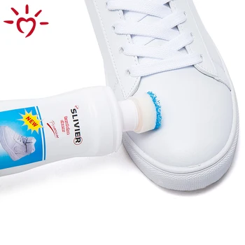 how to use white shoe polish