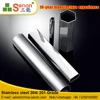 hollow hexagonal stainless steel pipe