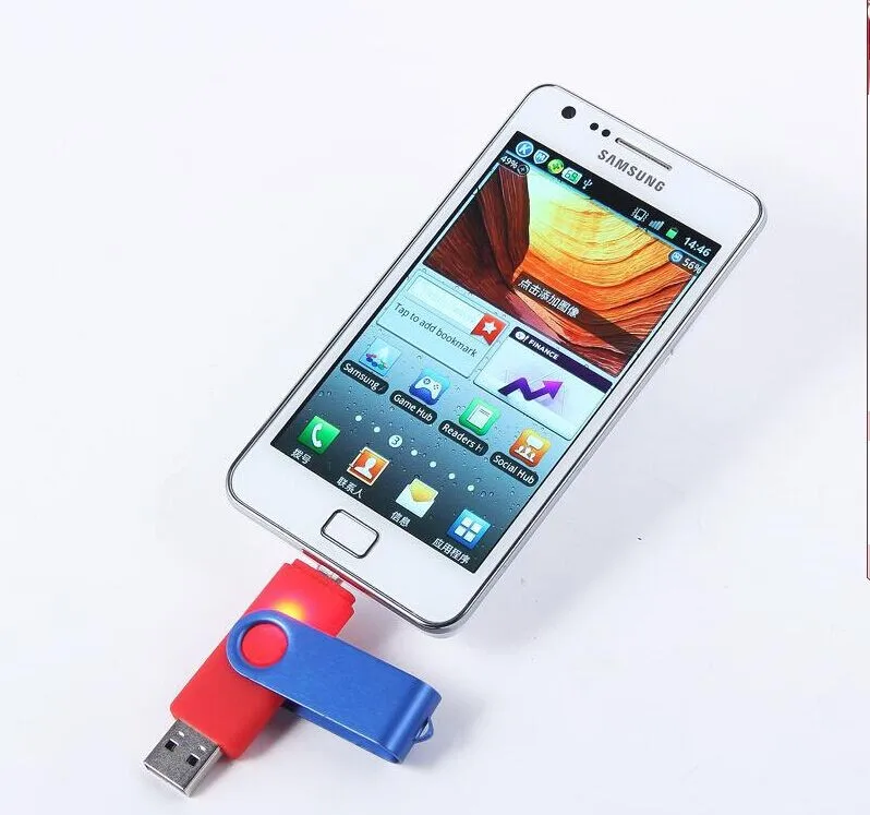 promotional 1gb otg 2.0 usb drive memory disk colorful - ANKUX.COM
