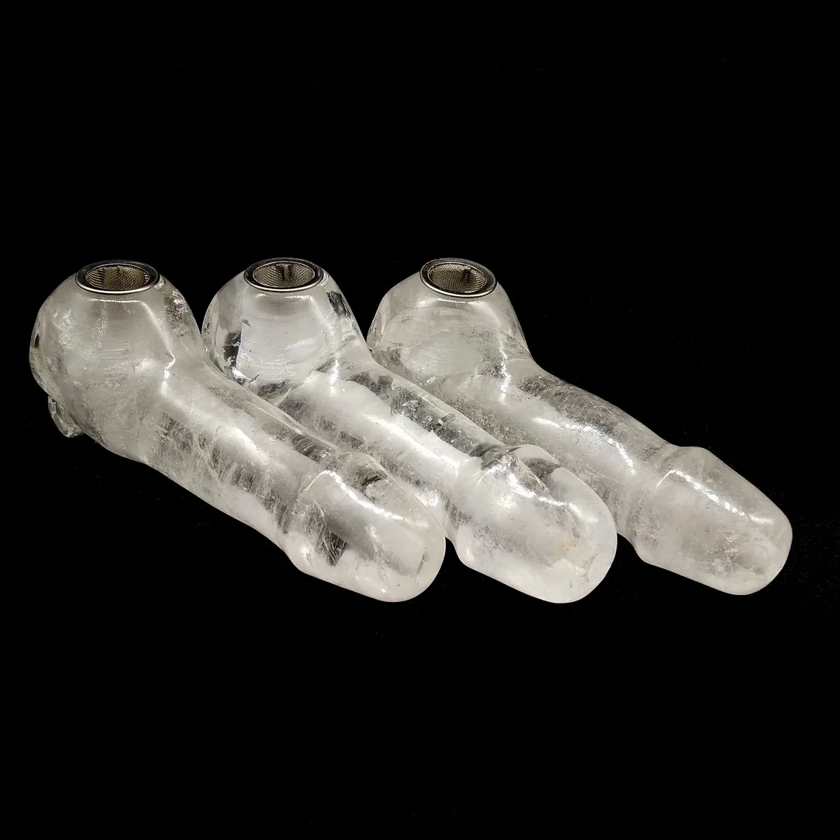 Wholesale Natural White Crystal Hand Engraving Dild