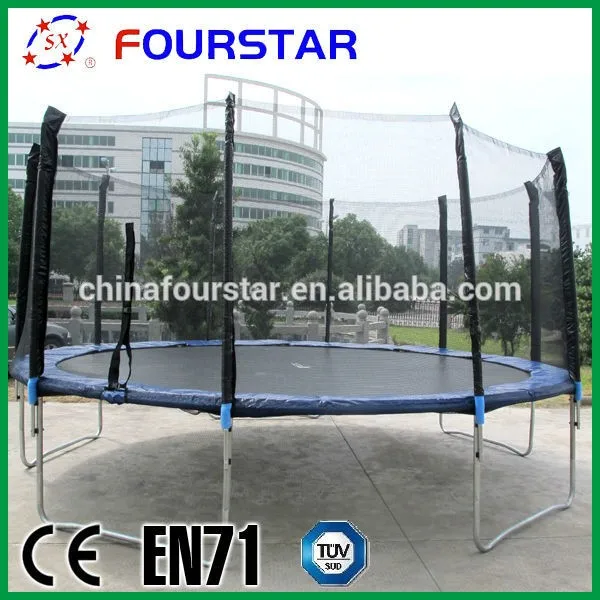15ft Professional Heavy Duty Powerful Fitness Trampoline For Children