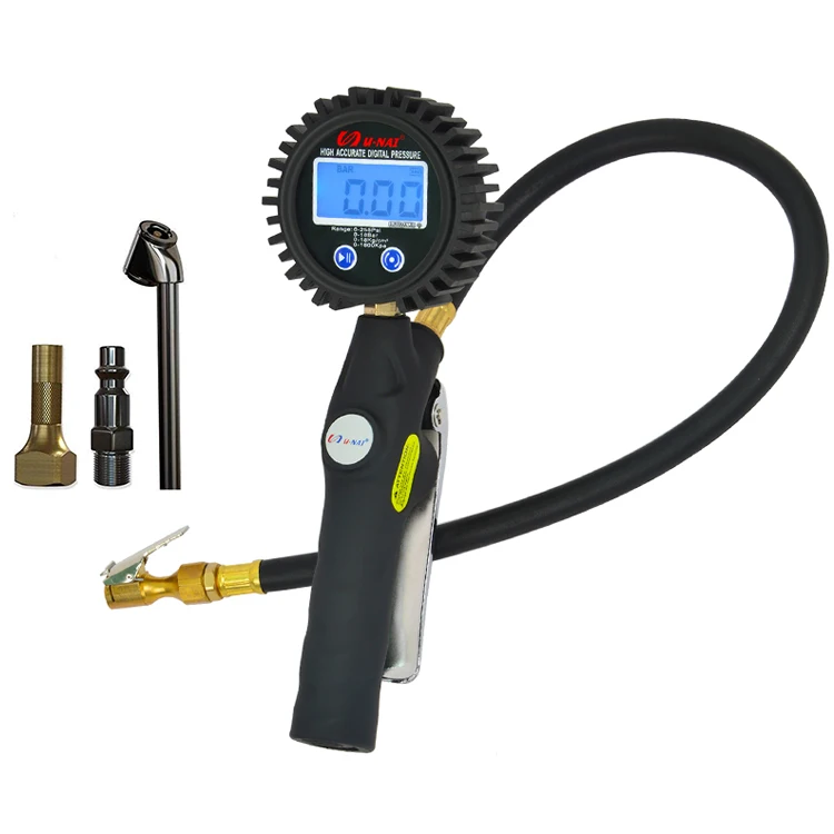 Exwell Digital Tire Inflator Gauge For All Vehicles Automatic Reading ...