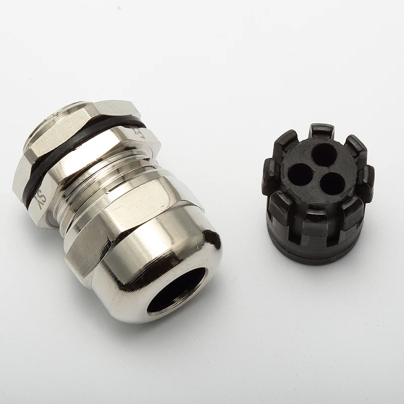 Metallic Multiple Insert Cable Gland M12 M16 M18 M20 M25 M32 Buy