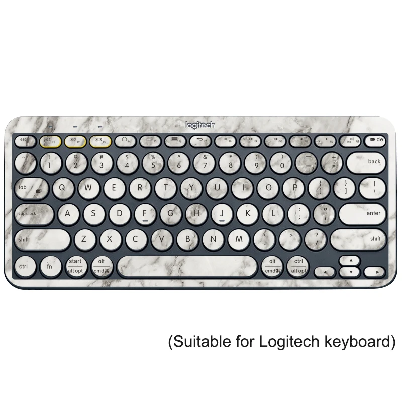 logitech k380 keyboard sticker