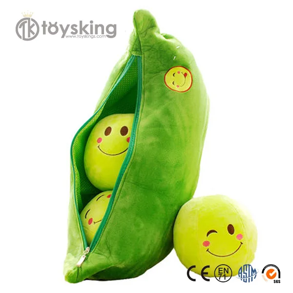 pea pod stuffed animal