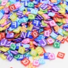 Mix A to Z Alphabet Polymer Clay Fimo Slices Mini Letter Kawaii Nail Deco Nail Art Slime Accessory