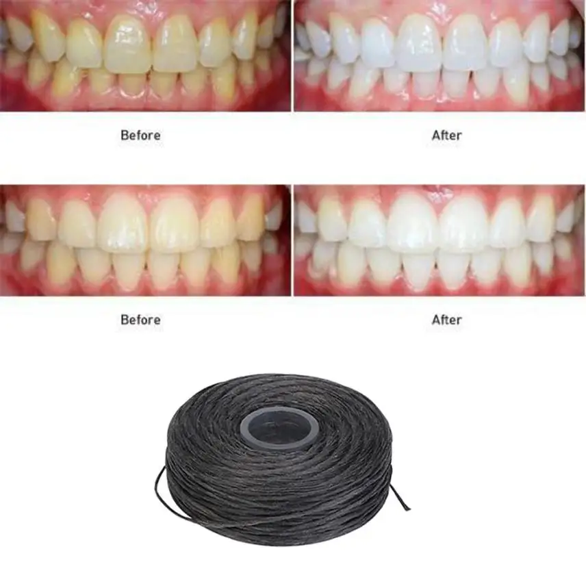 Ecofriendly Natural Abrasive Charcoal Dental Floss Buy Charcoal