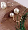 2019 New Fashion European And American Street Shoot Adjustable Easy Open Ring Pearl Mounting Ring
