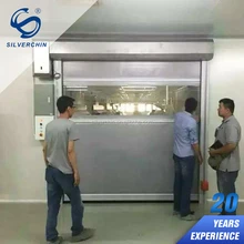 Пользовательские smart rollup безопасный огнеупорные Электрический дистанционного двигателя быстро гаражные ворота Быстрого Двери