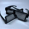 Hot selling OEM price colorful shutter USB rechargeable 8 modes glowing LED glasses