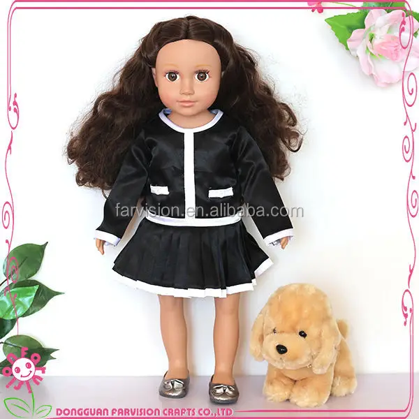 Custom Plastic Doll In Bulk 18 Inch Doll Wholesale Including Clothes