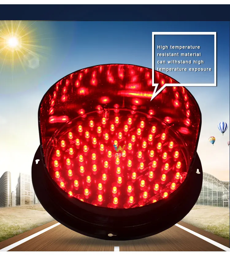 Wholesale Price 200mm Red Yellow Green Traffic Parts Led Traffic Light