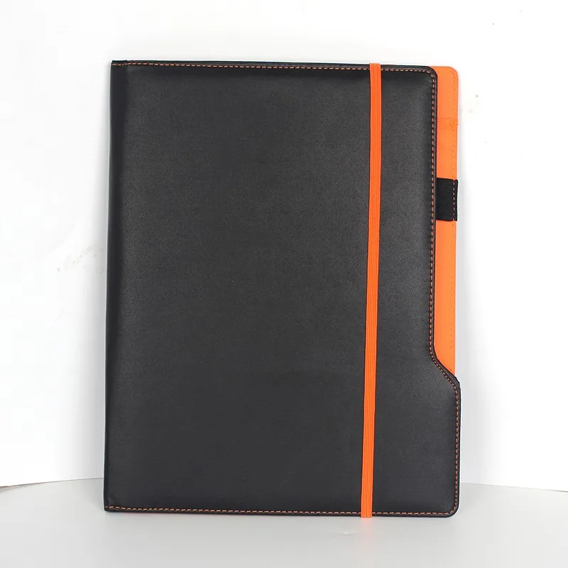 Customize A4 / B5 / A5 / A6 Pu Leather Notebook With Elastic Band