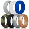 OEM Customized Active Multi-color Hotsale On Amazon Durable Silicone Wedding Ring For Men Or Women