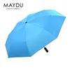 Chinese multi color automatic open and close custom 3fold sun umbrella for ladies