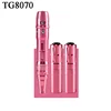 Microblading Eyebrow Embroidery Tattoo Lip Cosmetic Two Pieces Battery Permanent Makeup Machine with Rose Gold Silver