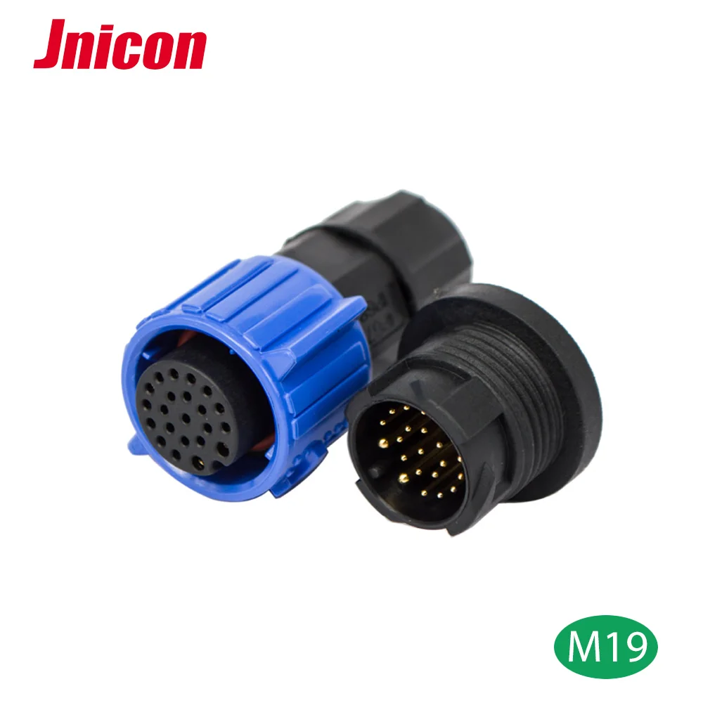 M19 Self Locking Ip67 Connector 20a 12 Pin Xlr Cable Connector Buy 12 Pin Female Connector12 