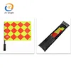 Wholesale sport polyester cheap linesman flag, referee soccer flag banner