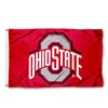 Custom polyester Ohio State Flag NCAA Banner Flag 3-Foot by 5-Foot