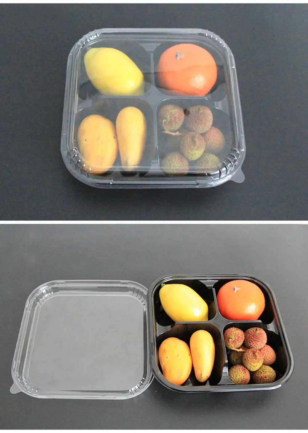 Vegetable Fruit Mix Salad Container,Salad Paper Box,Salad Packaging