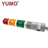 YUMO STP5-24-ROG 50mm buzzer 24VDC 3layer LED Signal Tower Flashing warning light