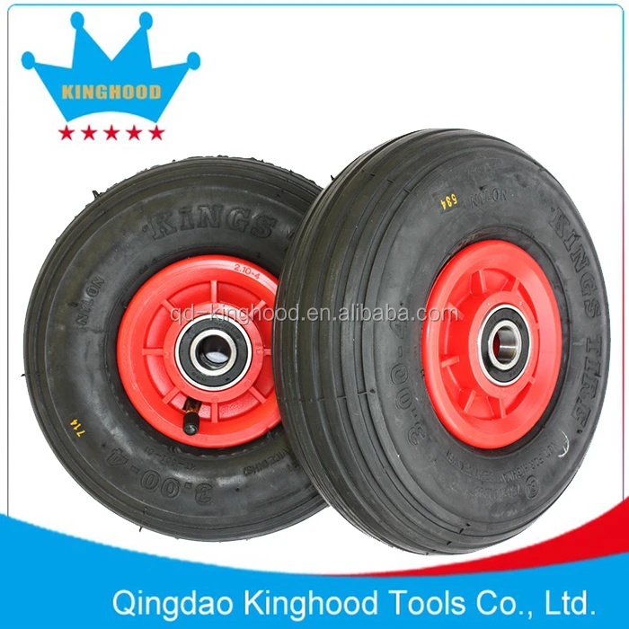 Pneumatic Wheel 10 Inch 3.504 Stud Tyre 3/4in Bore Buy Pneumatic