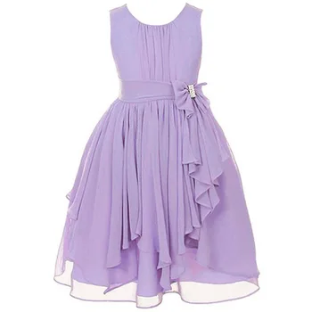 Korean Chiffon Purple Flower Party Dresses For S 12 Years Korean Chiffon Purple Flower Party Dresses For S 12 Years Old