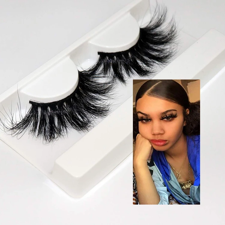 Double Layer Mink Lashes Handmade Luxury Fashion New Styles Long 3d 4d 5d 6d Wispy 25mm Mink