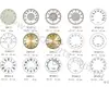 D800 decorative quartz analog wall clock dial face