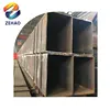 Packing in bundles galvanized square steel pipe/ construction gi steel tube Ms black steel pipe tube