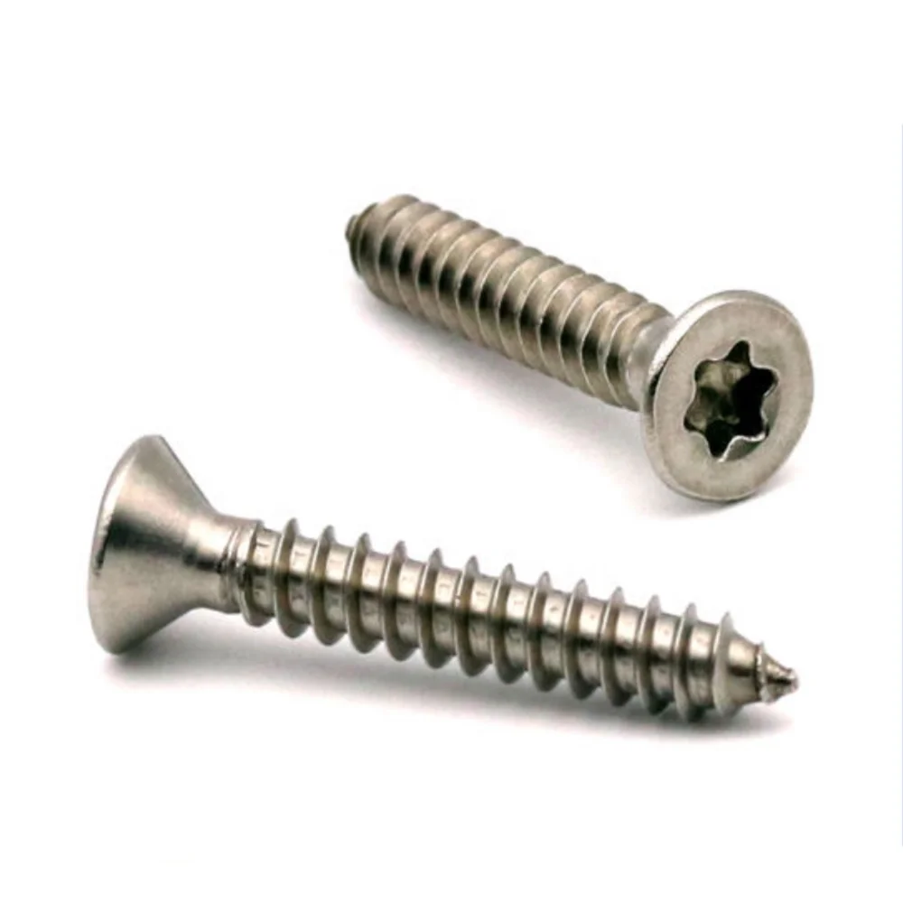 Stainless Steel Button Allen Torx Recess Head Self Tapping Screw ...