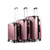 European airlines 21" 25" 29" luggage set 3 piece suitcases sets luggage with expandable