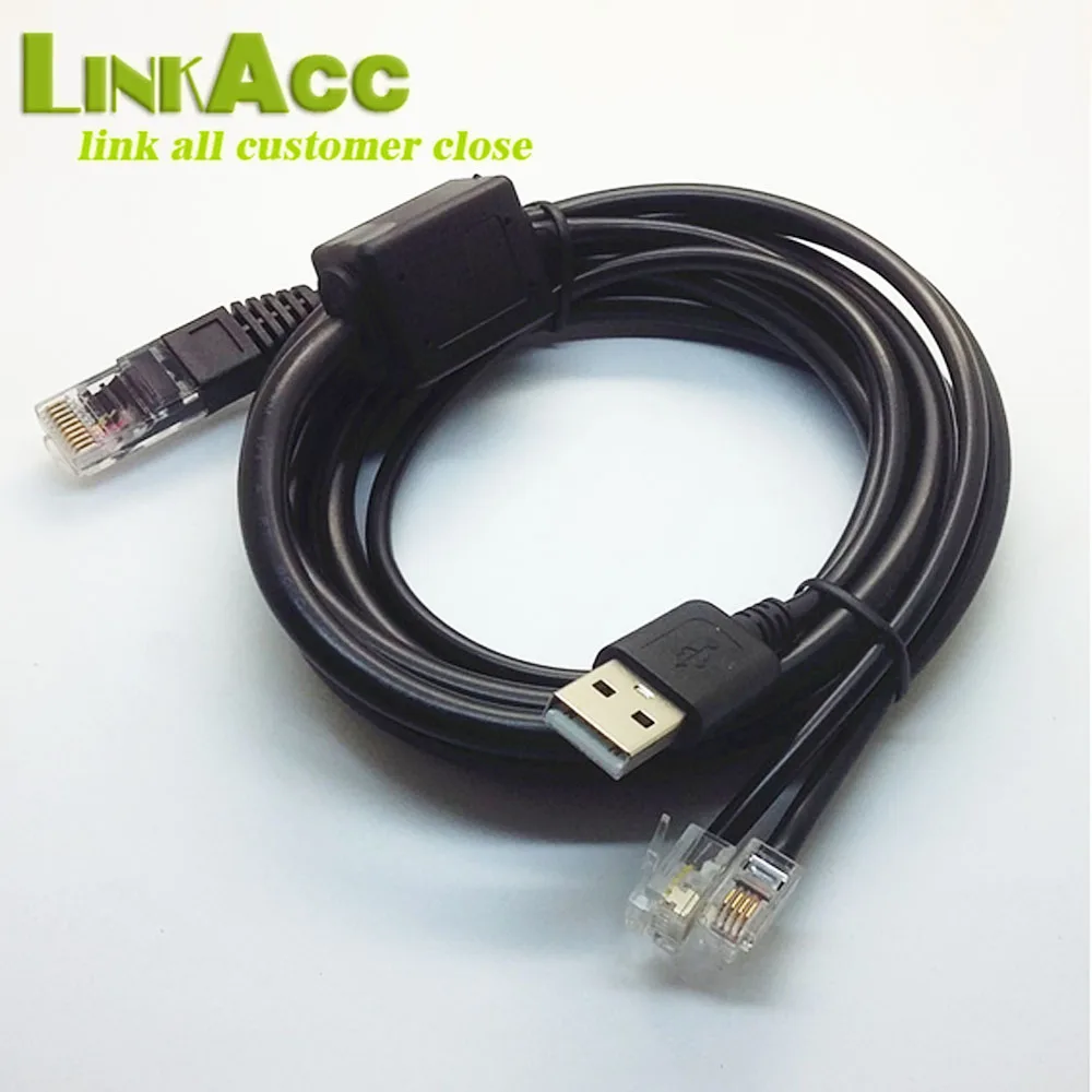 lkcl846 10p10c rj50 to usb 2 rj12 6p6c sync splitter cable