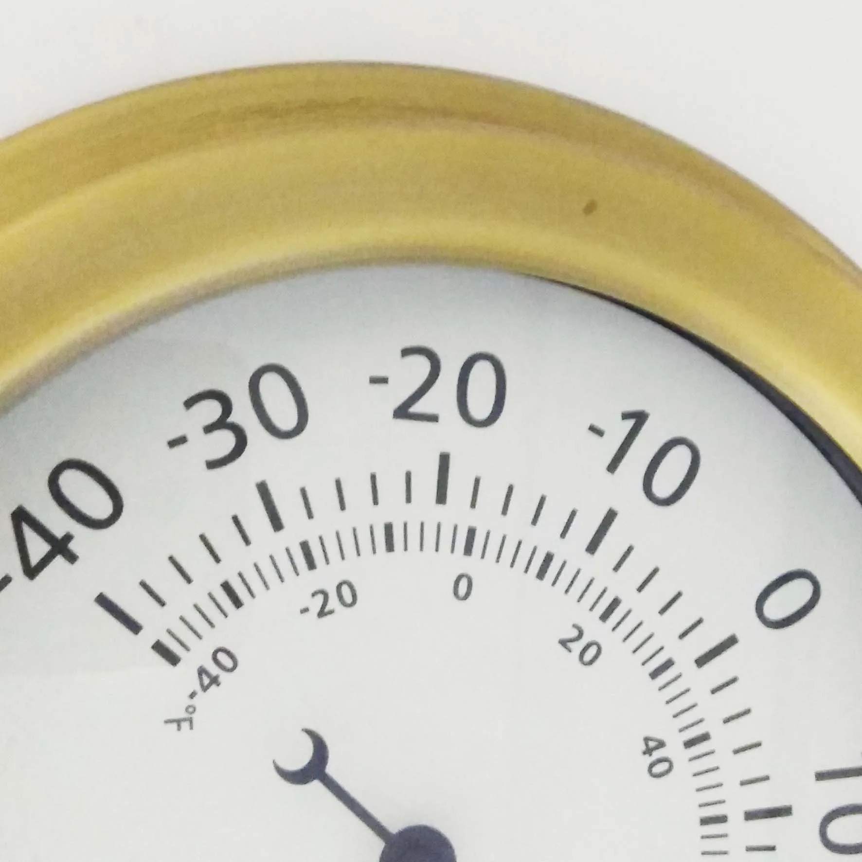 Custom Brass Outdoor Bimetal Round Thermometer Buy Custom