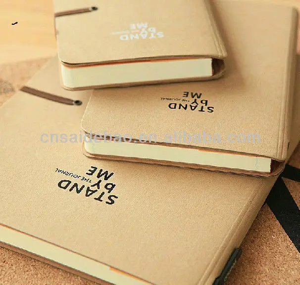 Promotional A5 Kraft Paper Notebook Cheap A5 Kraft Paper Notebook