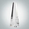 Obelisk arc bottom crystal glass trophy
