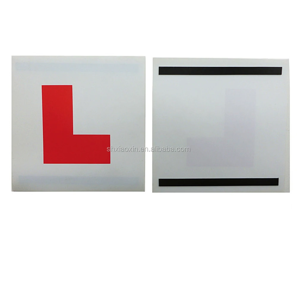 Two Strips L Plates For Car Sticker Buy L L