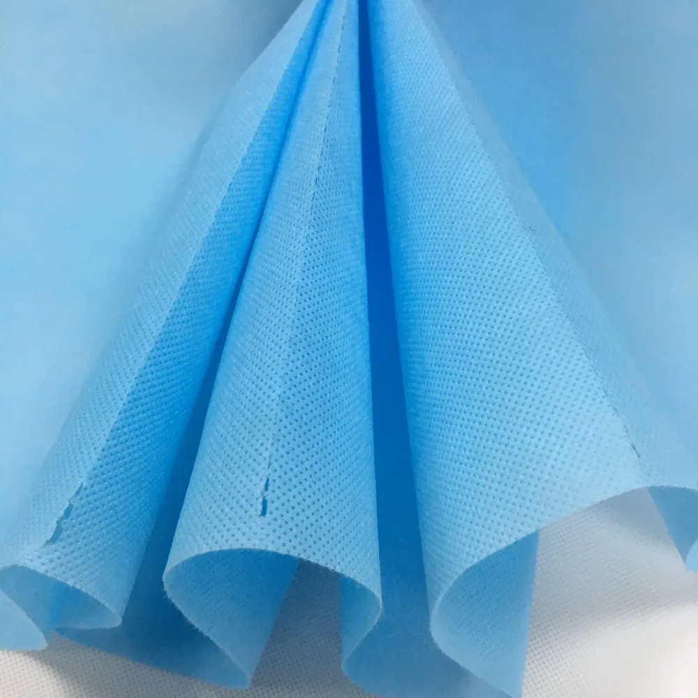 SMS non woven fabric 100%PP spunbonded nonwovens disposable nonwoven ...