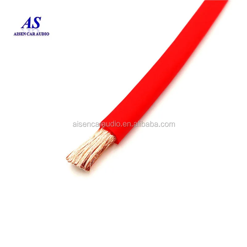 Aisen Car Audio Cable 1/0 Awg Car Audio Power Ground Cable 0 Gauge