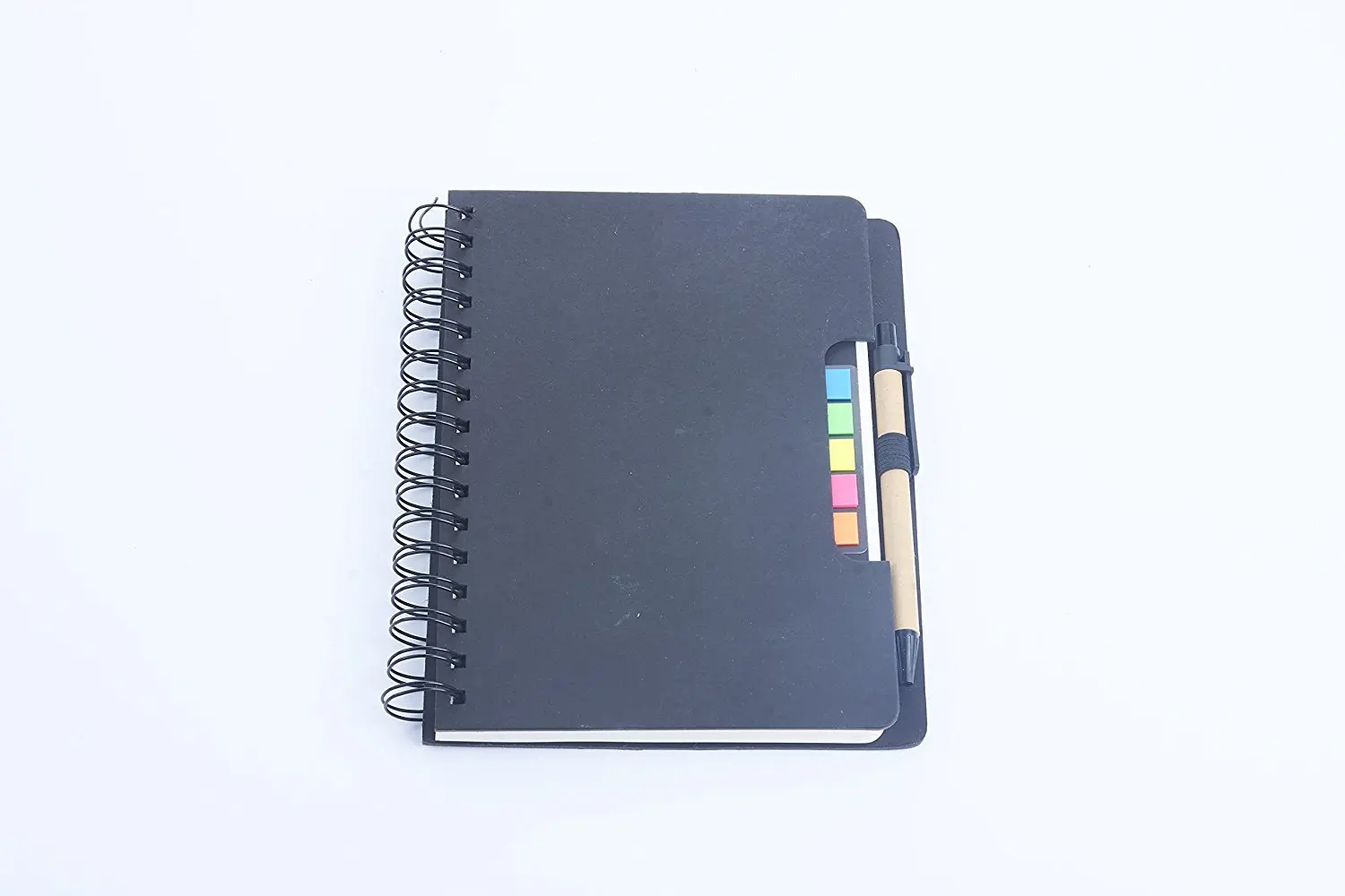 Steno Notebooks Small 4.25 x 5.5 Inch Nitacy Spiral Notebook with Pen
