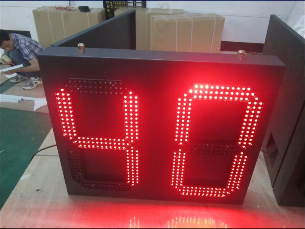 instructions for led wall countdown timer