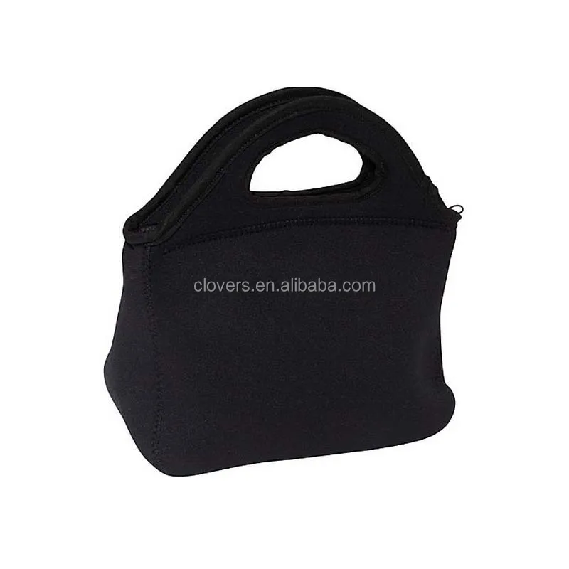 small black cooler bag