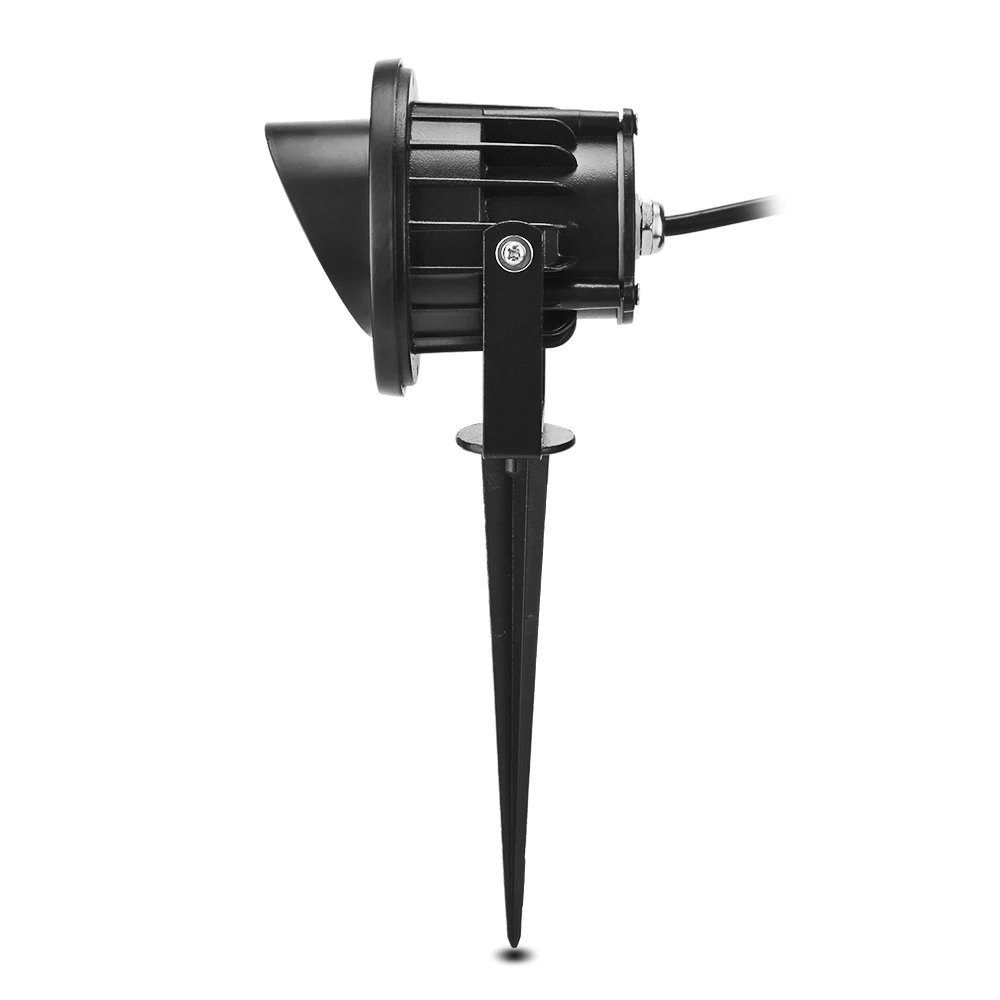 AC85-265V 10W COB LED Lawn US Plug Outdoor Waterproof IP65 Garden Spike light