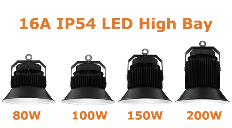 CE RoHs SAA PSE Anti-glare no flicker 200W LED High Bay light for storage and logistic Forklift operation lighting