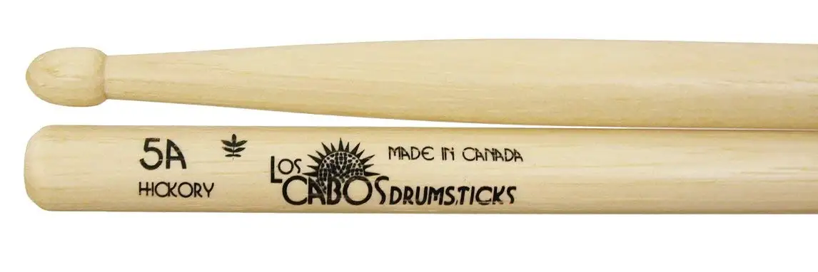 Los Cabos Drumsticks LCD5AH 5a Drumsticks, Hickory