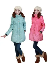Maternity clothing winter maternity wadded jacket maternity thermal overcoat fashion maternity thickening cotton padded jacket
