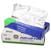 Widely Use Aluminum Film Wrapper Customized embossing kitchen pop up aluminium foil sheet for food packing and BBQ