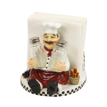 chef salt and pepper shakers