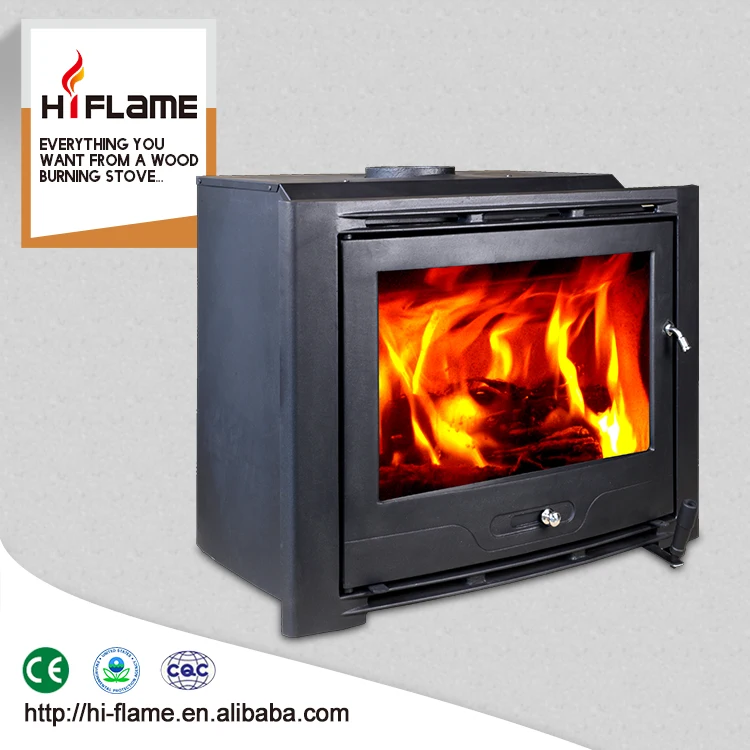 Hiflame Highlander Extra Large Cast Iron Wood Fireplace Insert For